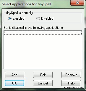 TinySpell을 사용하여 Windows 애플리케이션에 맞춤법 검사 추가