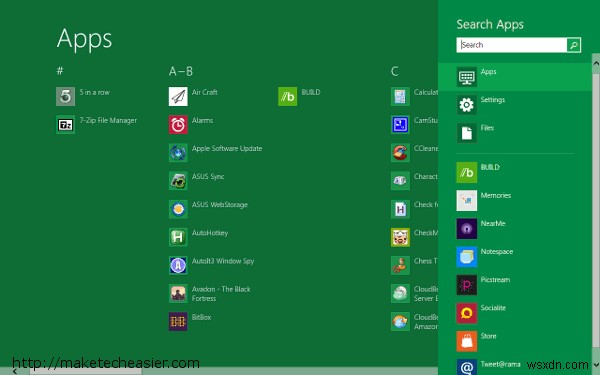 Windows 8은 사용자 경험을  매력 시킵니다