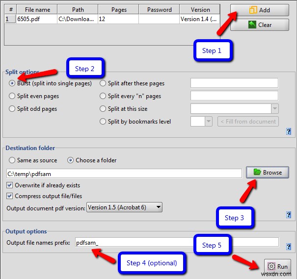 Windows에서 PDF 파일을 분할하는 방법