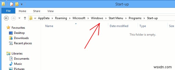 Windows 8에서 시작 시 응용 프로그램을 실행하는 방법