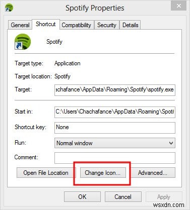 Windows 8 작업 표시줄 아이콘을 변경하는 방법