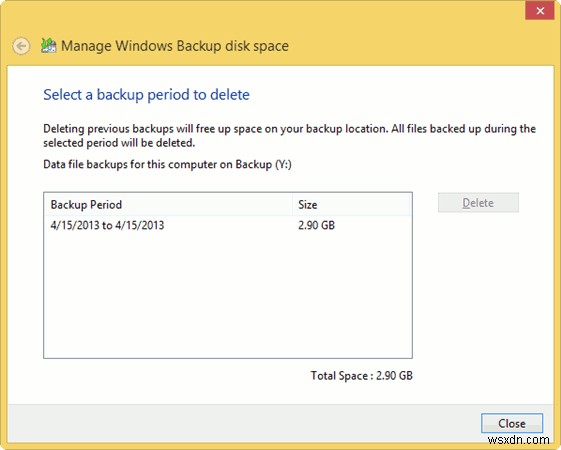 파일 및 폴더를 저장하기 위해 Windows 8에서 Windows 백업을 설정하는 방법
