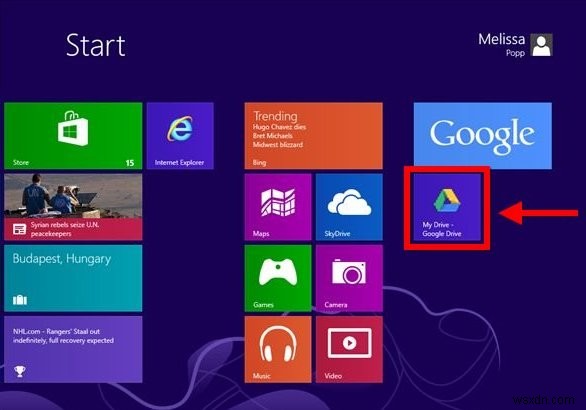 Google Apps를 Windows 8에 통합하는 방법
