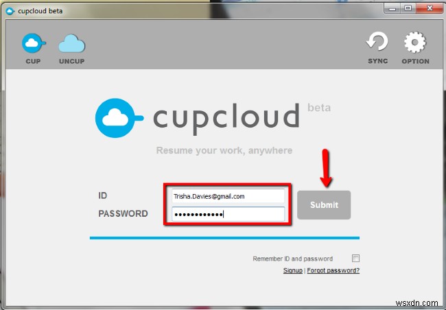 CupCloud를 사용하여 컴퓨터 간에 열린 문서를 동기화하는 방법