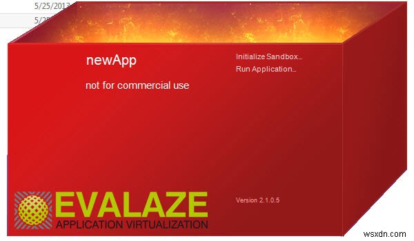 Evalaze를 사용하여 Windows 애플리케이션 가상화