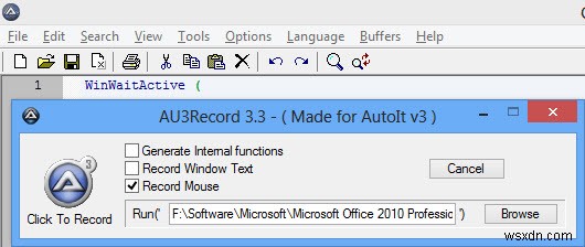 AutoIt으로 Windows용 자동화 스크립트 만들기