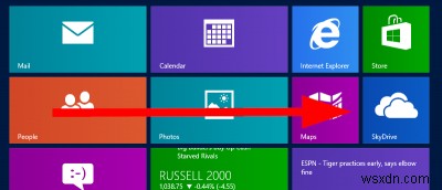 Windows 8에서 SkyDrive를 연결 해제하는 방법