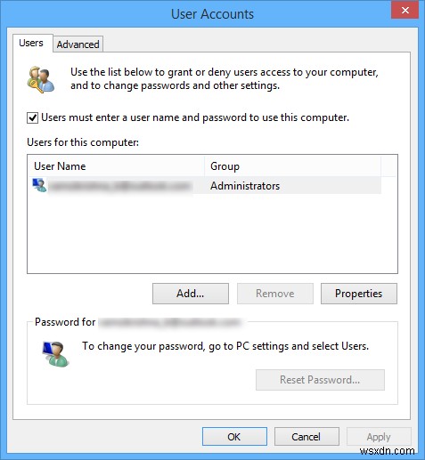 Windows 8 컴퓨터에 자동으로 로그인하는 방법