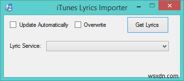 iTunes에서 자동으로 가사를 가져오는 방법 [Windows]