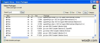 Cygwin을 사용하여 Windows에서 Linux 프로그램을 컴파일하는 방법