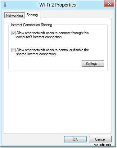 Windows 8에서 WiFi 핫스팟을 설정하는 방법