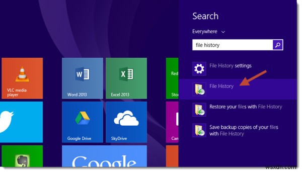 Windows 8.1에서 시스템 이미지 도구를 찾는 방법 