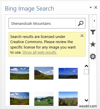 Bing 기능을 Office 2013에 추가