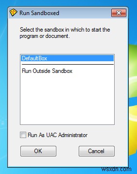 Sandboxie:샌드박스에서 Windows 애플리케이션을 실행하고 맬웨어로부터 자신을 보호