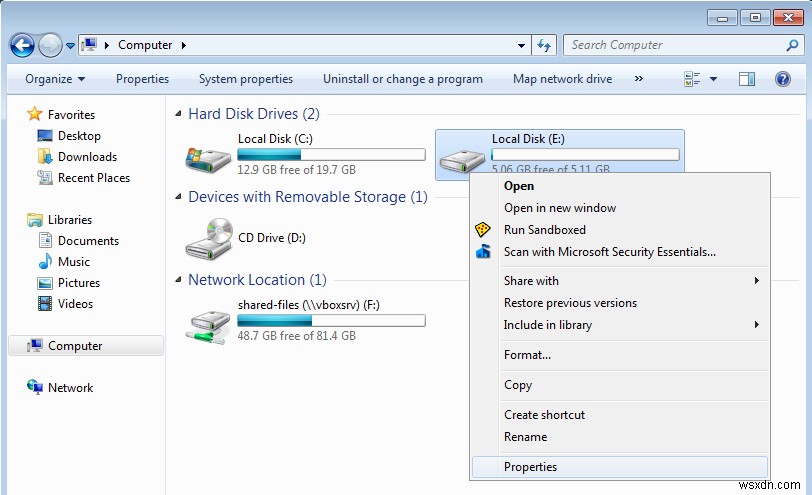 Windows에서 사용자가 NTFS 파티션에 액세스하지 못하도록 차단하는 방법