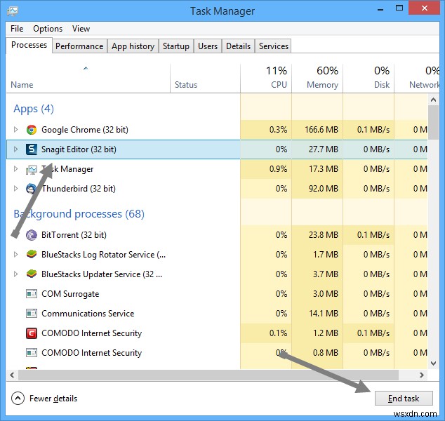 Windows 8에서 새 작업 관리자를 잘 사용하세요