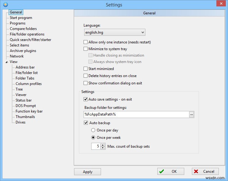 FreeCommander XE – Windows용 무료 전체 기능 파일 관리자