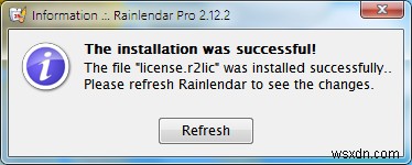 Rainlendar:데스크탑에서 사용자 정의할 수 있는 캘린더 애플리케이션(경품)