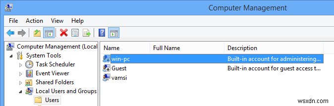 Windows에서 관리자 계정의 이름을 바꾸는 방법