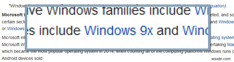 화면에서 더 쉽게 읽기 위한 Windows 돋보기 및 대안 사용