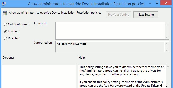 사용자가 Windows에서 이동식 장치를 설치하지 못하도록 하는 방법