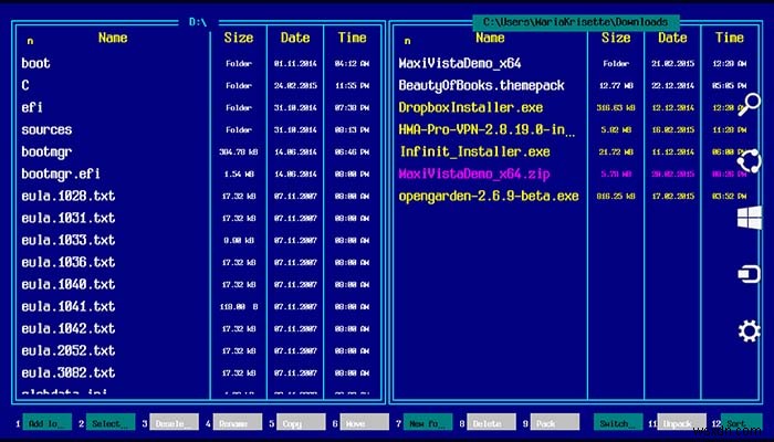 Windows 8용 File Manager Gold로 파일 관리 간소화