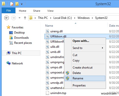 Windows 8.1에서 리본 UI를 제거하는 방법