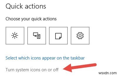 Windows 10 관리 센터를 사용자 지정하는 방법