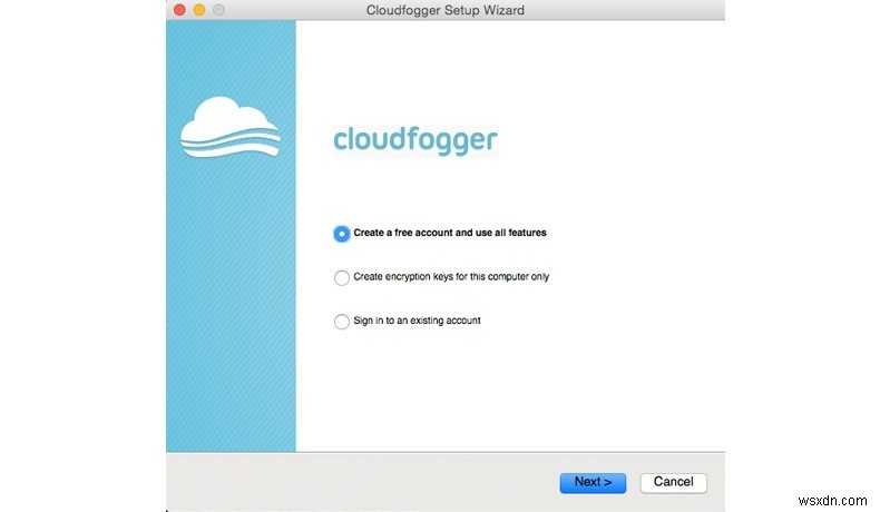 Windows/Mac에서 CloudFogger로 파일을 암호화하는 방법