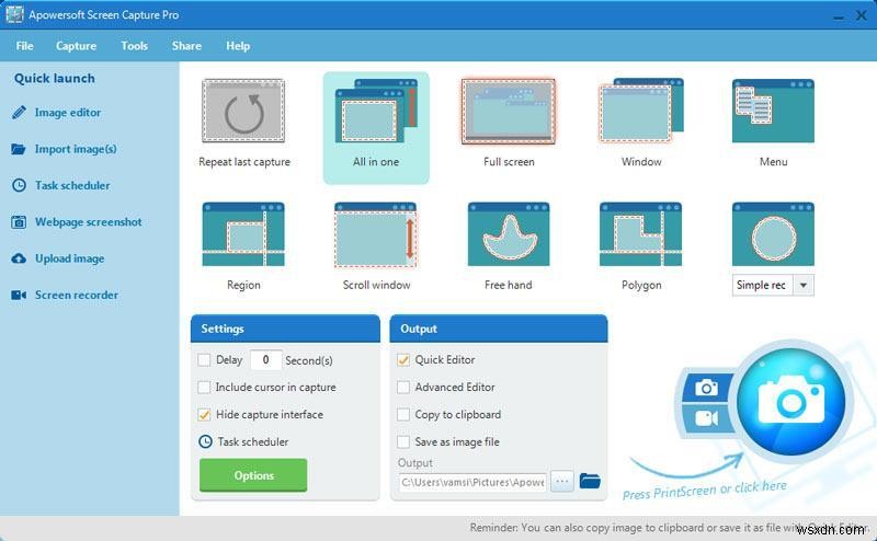 Apowersoft Screen Capture Pro 검토