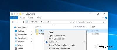 Windows 10 컨텍스트 메뉴에서  SkyDrive Pro  옵션을 제거하는 방법