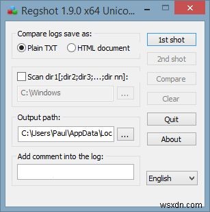RegShot으로 Windows 레지스트리 변경 사항을 모니터링하는 방법