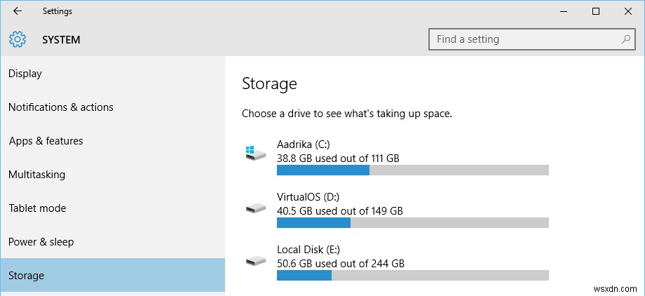 Windows 10의 외장 드라이브에 최신 앱을 설치하는 방법