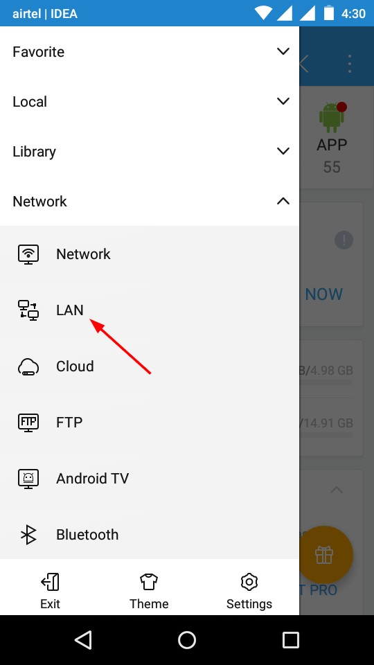로컬 네트워크를 통해 Windows 폴더를 Android와 공유하는 방법