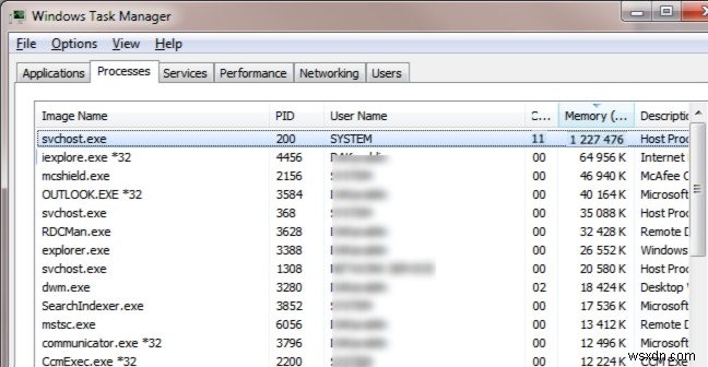 Svchost.exe(wuauserv)에 의한 높은 CPU 사용량 및 메모리 누수 문제 수정