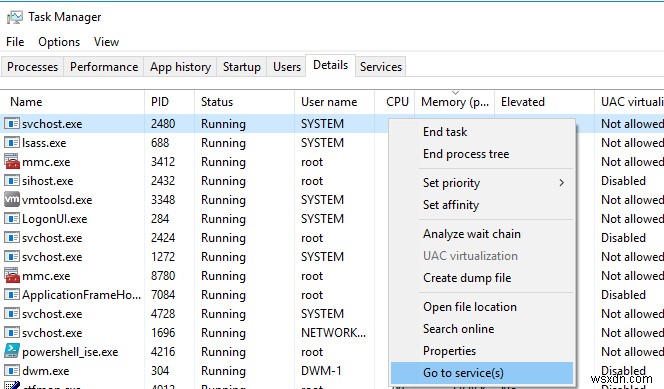 Svchost.exe(wuauserv)에 의한 높은 CPU 사용량 및 메모리 누수 문제 수정