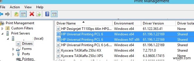 오류 0x0000007e:Windows에서 네트워크 프린터에 연결할 수 없습니다. 작업이 실패했습니다.