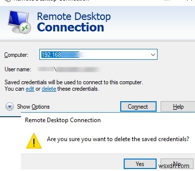 Windows에서 RDP 연결 기록을 지우는 방법은 무엇입니까?