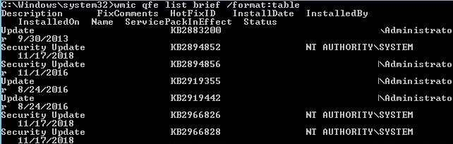 Windows 10 및 Windows Server에 설치된 업데이트를 제거하는 방법은 무엇입니까?