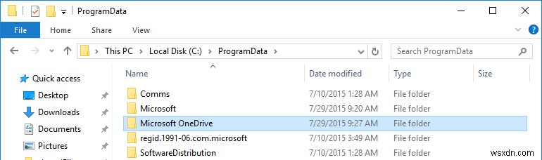 Windows 10에서 OneDrive 앱을 제거하는 방법