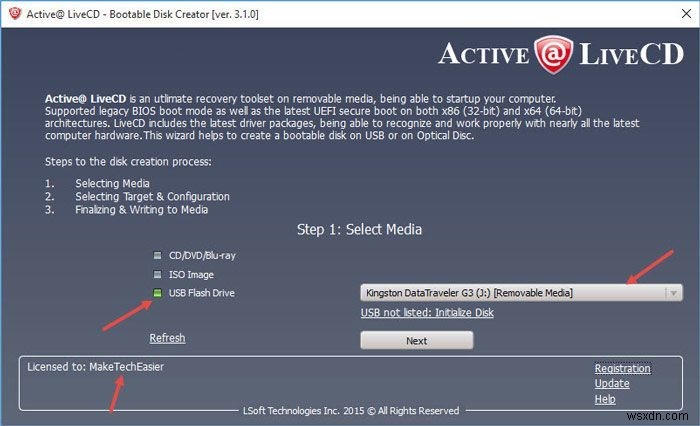 Active Live CD – 최고의 부팅 가능한 복구 도구 세트 검토