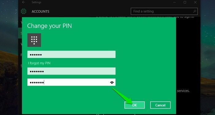 Windows 10 계정에 PIN 보안을 추가하는 방법