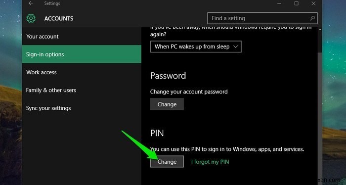 Windows 10 계정에 PIN 보안을 추가하는 방법