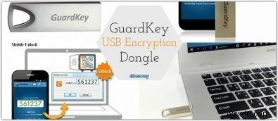 GuardKey를 사용하여 암호화된 드라이브 생성 및 보안 유지