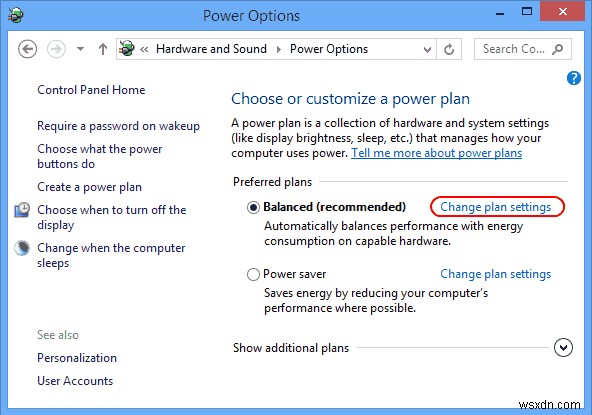 Windows 10에서 밝기 조절을 활성화/비활성화하는 방법