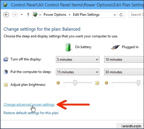 Windows 10에서 밝기 조절을 활성화/비활성화하는 방법