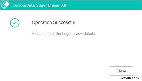 Super Eraser – 데이터를 삭제하는 안전한 방법
