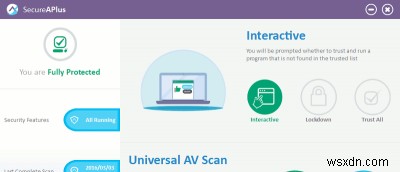 SecureAPlus:12개의 안티바이러스 엔진을 갖춘 무료 클라우드 기반 안티바이러스 프로그램(검토 및 경품)