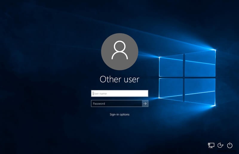 Windows 10 로그인 화면에서 사용자 세부 정보를 숨기는 방법