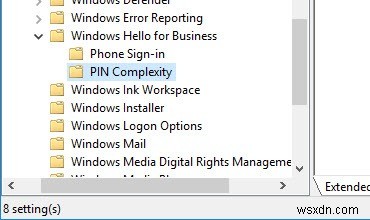 Windows 10에서 PIN 복잡성을 활성화하고 로그인 PIN을 보다 안전하게 만드는 방법